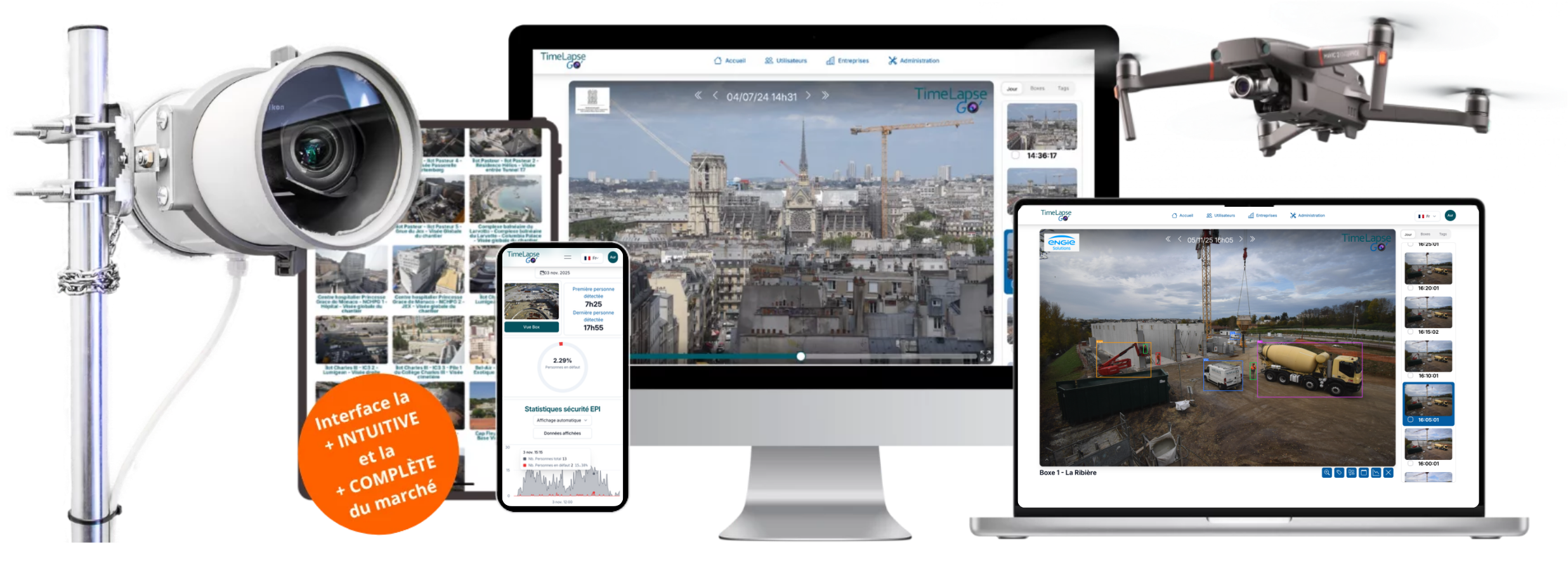 Dispositif TimeLapse Go'