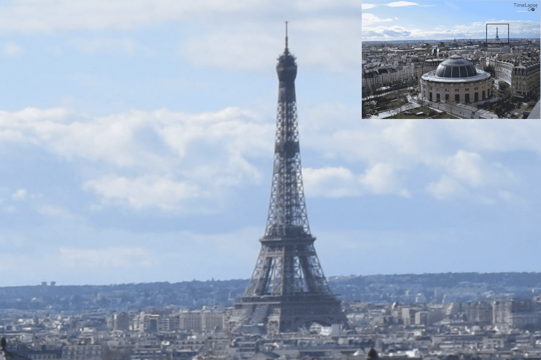 Zoom sur la Tour Eiffel