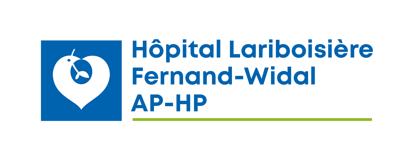 logo de l'Hôpital Lariboisière Fernand-widal